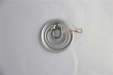 300# Silver / Golden Tin Can Lid Easy Open End 0.21 - 0.23 mm Thicknes